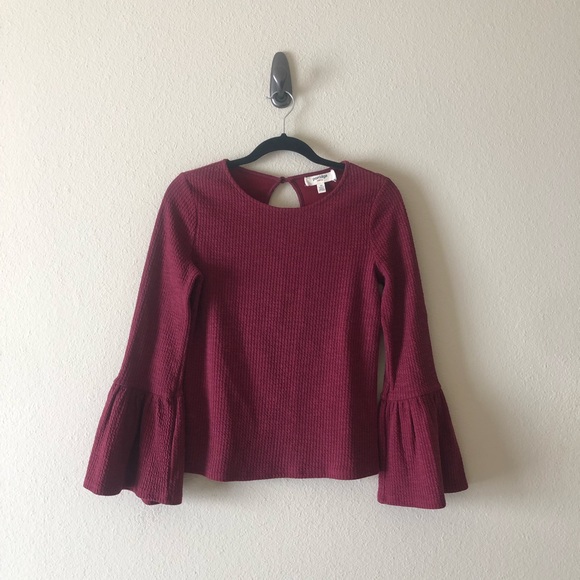 Porridge Anthropologie Bell Sleeve Top - Picture 2 of 7